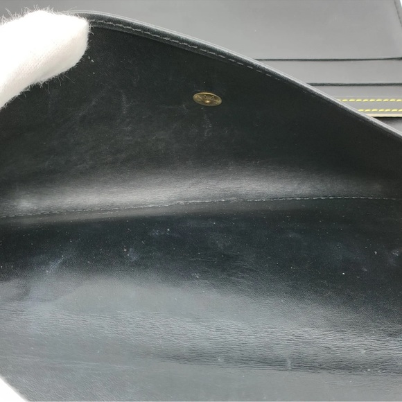 Louis Vuitton LV Long Wallet Black Leather 3520551 - Picture 7 of 9